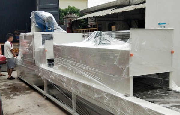 7.2米汞燈風冷式UV機出貨實拍